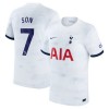 Original Fußballtrikot Tottenham Hotspur Son 7 Heimtrikot 2023-24 Für Herren